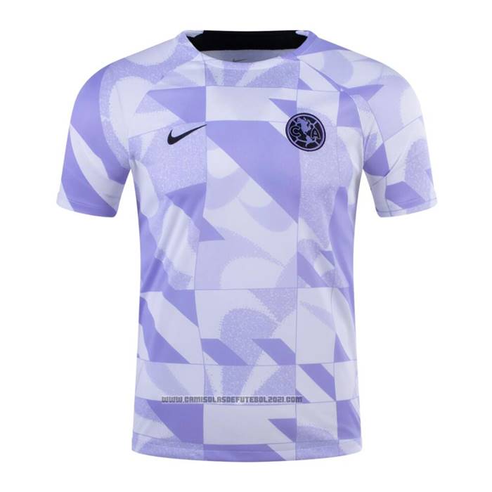 Camisola Pre Match del America 2023 Purpura